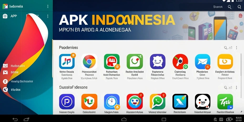 Gambaran antarmuka aplikasi dengan menu yang mudah dinavigasi.