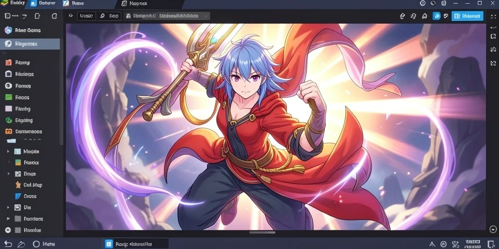 Ilustrasi karakter yang lucu dan menarik.
