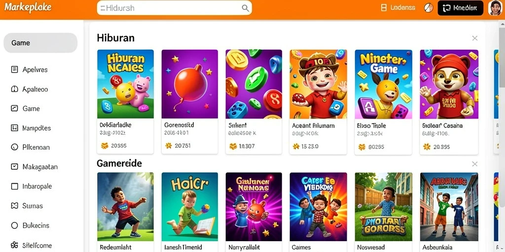 Fitur chat untuk berinteraksi dengan pemain lain.